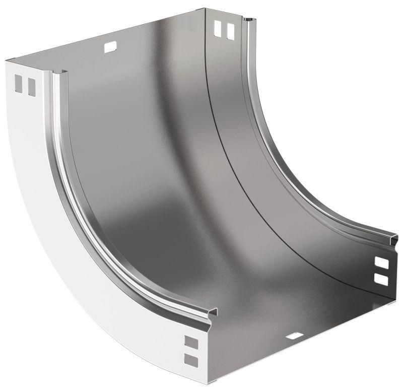 Угол для лотка плавный 90град. 200х80 В10 ESCA IEK CPV51-0-90-080-200 от BTSprom.by