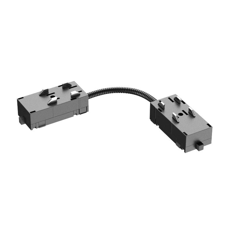 коннектор гибкий smart черн. denkirs tr2103-bk от BTSprom.by