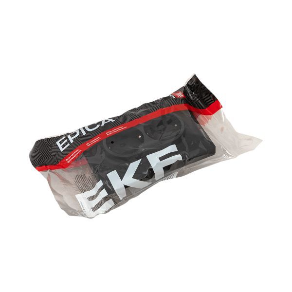  Розетка 2-м СП Эпика 16А с заземл. защ. шторки с рамкой механизм черн. EKF UP1-SOB-211 фото в каталоге от BTSprom.by