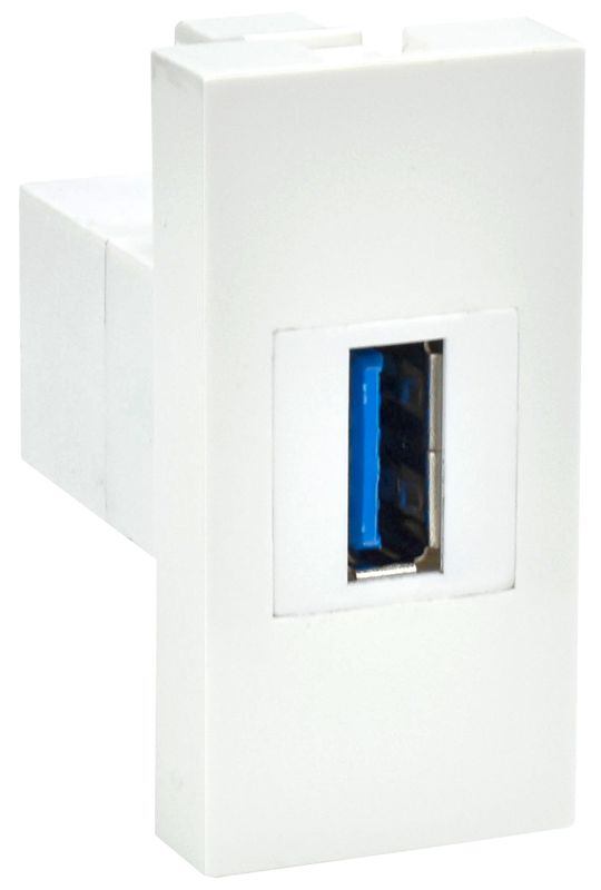 розетка 1мод. usb a 3.0 ркю-10-00-п бел. primer iek pr-kk40d-ru-0-1-a3-k01 от BTSprom.by
