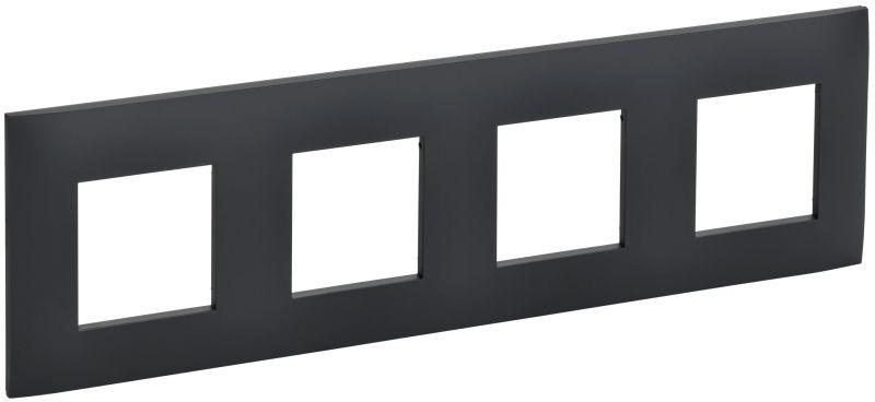 рамка 4-м skandy sk-f04g графит iek sk-m42-k53 от BTSprom.by