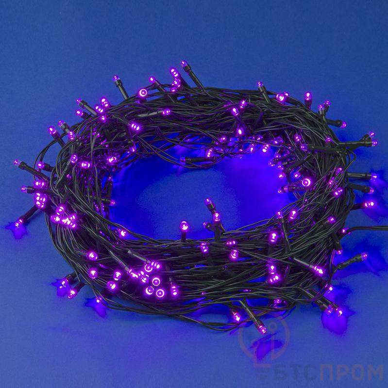  Гирлянда LED ULD-S2000-200/DGA PINK IP20 20м 200 диодов роз. свет провод зел. Uniel UL-00007310 фото в каталоге от BTSprom.by