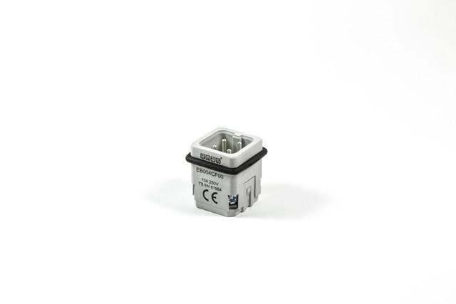штепсель 4 полюса 10а emas eb004cf00 от BTSprom.by