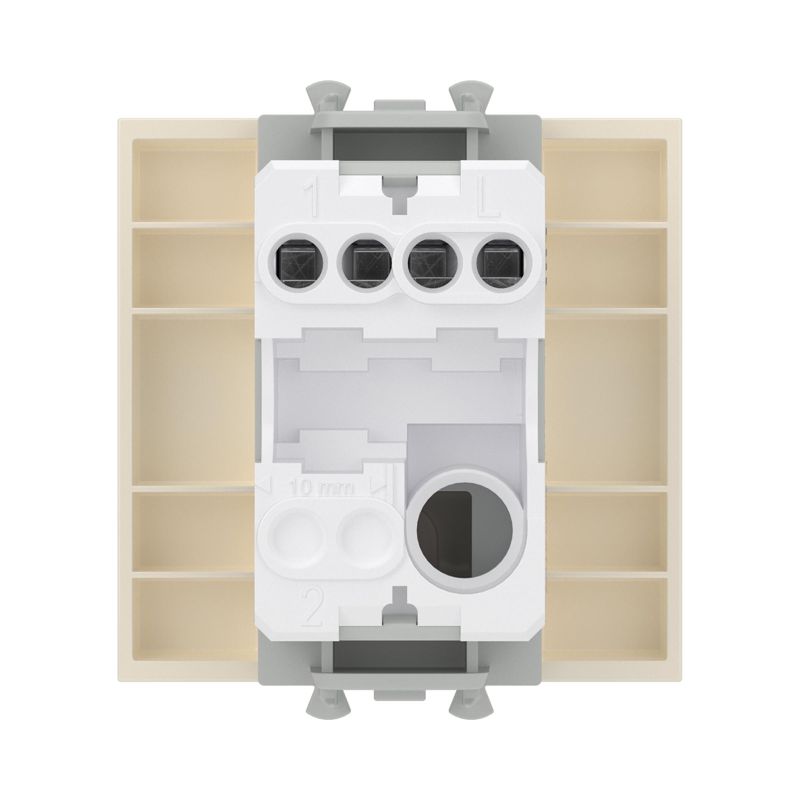  Кнопка 2мод. 16А Avanti "Ванильная дымка" DKC 4405152 фото в каталоге от BTSprom.by