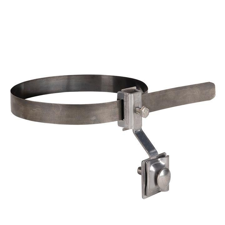 держатель для труб универсальный d(0-200)мм cz полоса нерж. cталь proxima ekf lp-33220-cz от BTSprom.by