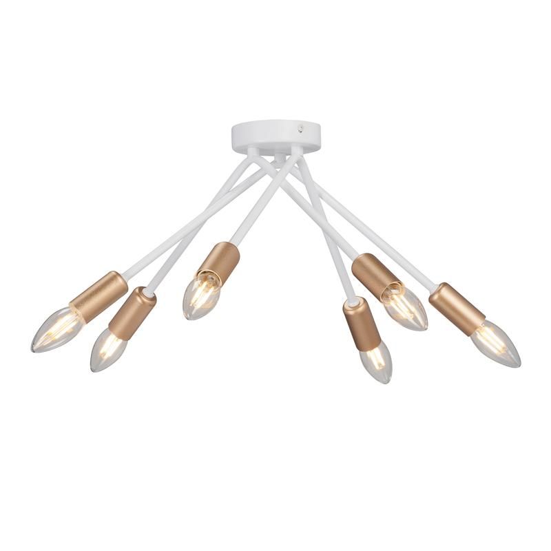 люстра 6хе14 макс. 40вт vitaluce v3021-0/6pl от BTSprom.by