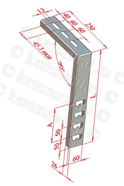 Стойка потолочная СКП800-УТ1.5 КЭМЗ 467 060800 14 от BTSprom.by