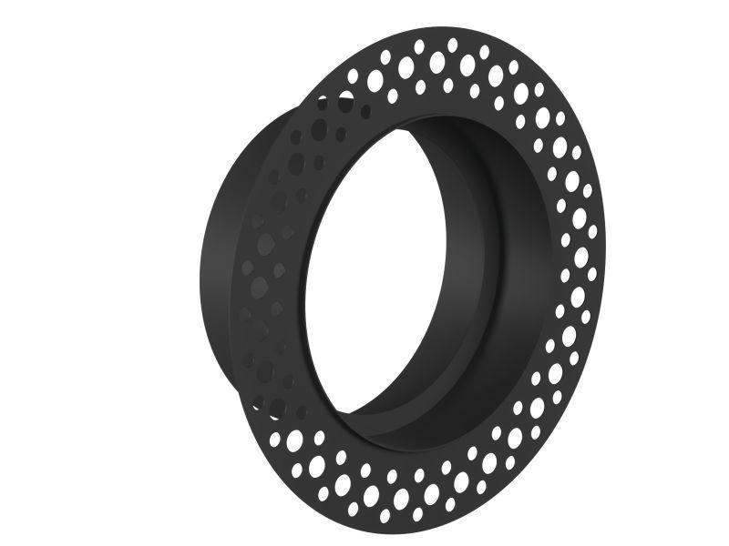 стакан потолочный bs-sp-1 black белый свет a17160 от BTSprom.by