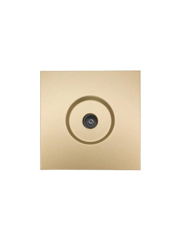 розетка тв проходная сп zima ip20 зол. lezard 704-3688-129 от BTSprom.by