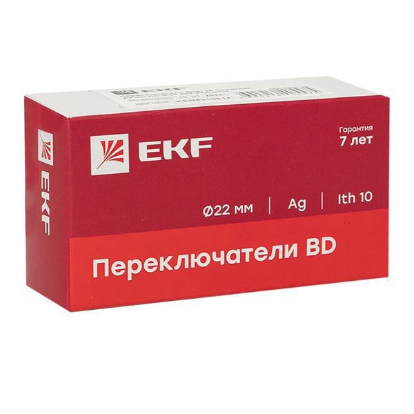  Переключатель BD21 2P короткая ручка NO IP65 PROxima EKF xb2-bd21-65 фото в каталоге от BTSprom.by