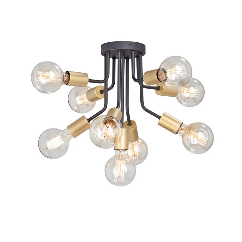 люстра 9xe27 макс. 15вт vitaluce v4957-1/9pl от BTSprom.by