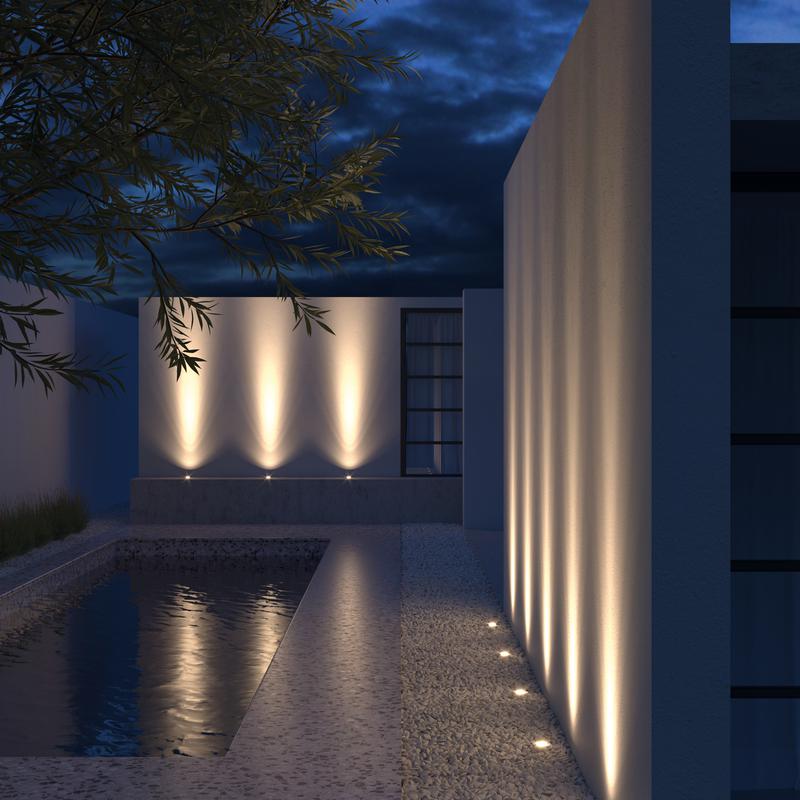  Светильник Tubo 1х35Вт GU10 IP65 встраив. Maytoni O043DL-01S фото в каталоге от BTSprom.by