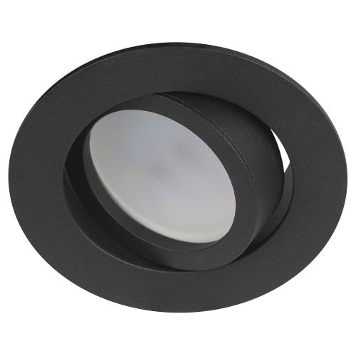 светильник kl86 bk set 5 gu5.3 ip20 под лампу mr16 встраив. алюм. черн. (уп.5шт) эра б0070927 от BTSprom.by