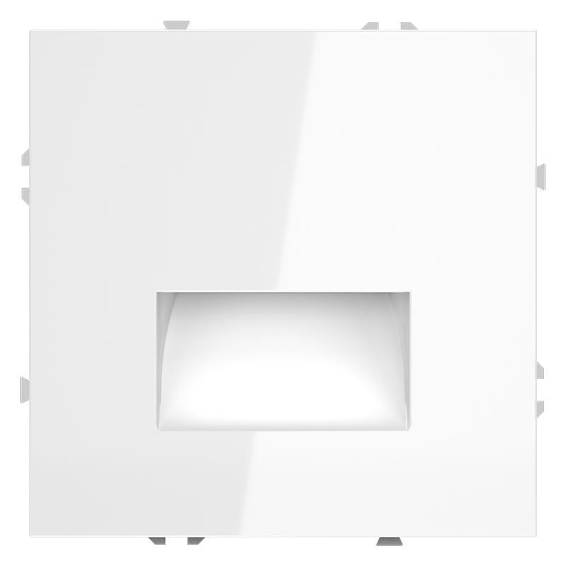  Подсветка светодионая СП S70 механизм бел. глянцевый Voltum VLS070601 фото в каталоге от BTSprom.by