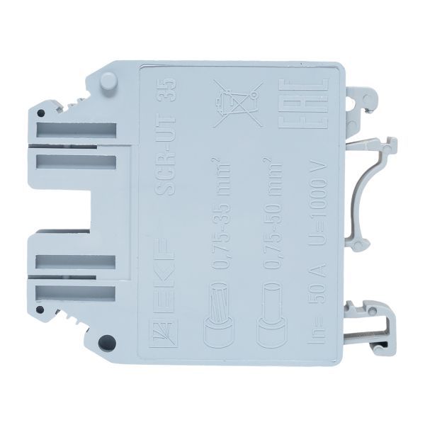  Колодка клеммная винтовая 35 UT сер. EKF scr-ut-35-g фото в каталоге от BTSprom.by