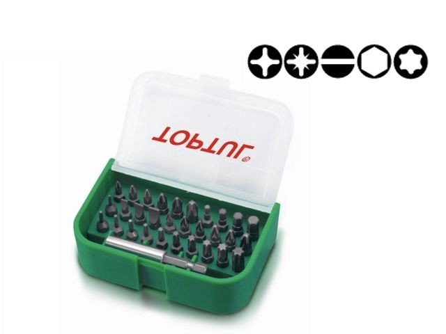 набор бит 31шт toptul gaaw3101 от BTSprom.by
