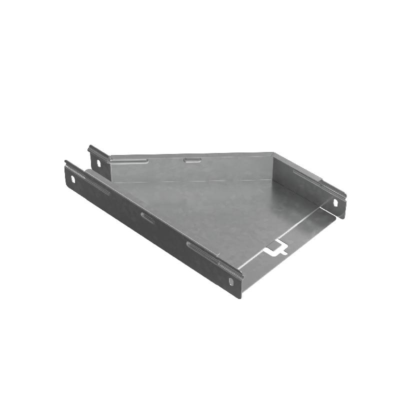 Переходник для лотка левый 50х50-200 сталь 1мм "ПЛЮС" PDplus50-50-200-L HD КМ PL1620 от BTSprom.by