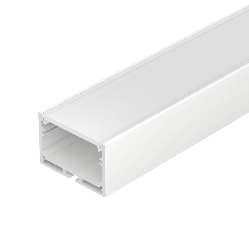 профиль sl-line-4932-2500 white+opal l2500 с экраном алюм. arlight 036304 от BTSprom.by