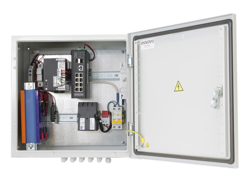 коммутатор уличный управляемый (l2+) os-44tb1(sw-80802/ils(port 90вт)) на 10 портов с термостабил. osnovo 13926 от BTSprom.by