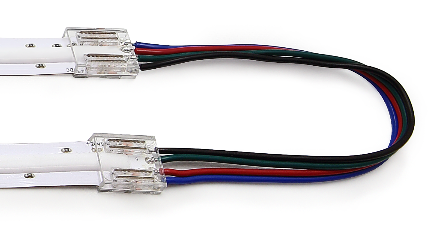 разъем 5pin с проводом для led ленты cob rgbw 12мм лента - лента (1шт) varton v4-r0-00.cob-rgbw.0003 от BTSprom.by