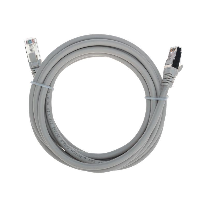 патч-корд f/utp кат.6 rj45-rj45 26awg lszh 3м сер. rexant 02-0210-3 от BTSprom.by