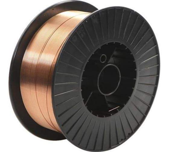  Проволока сварочная СВ-08Г2С Ф0.8мм катушка 5кг Ресанта 71/6/53 фото в каталоге от BTSprom.by