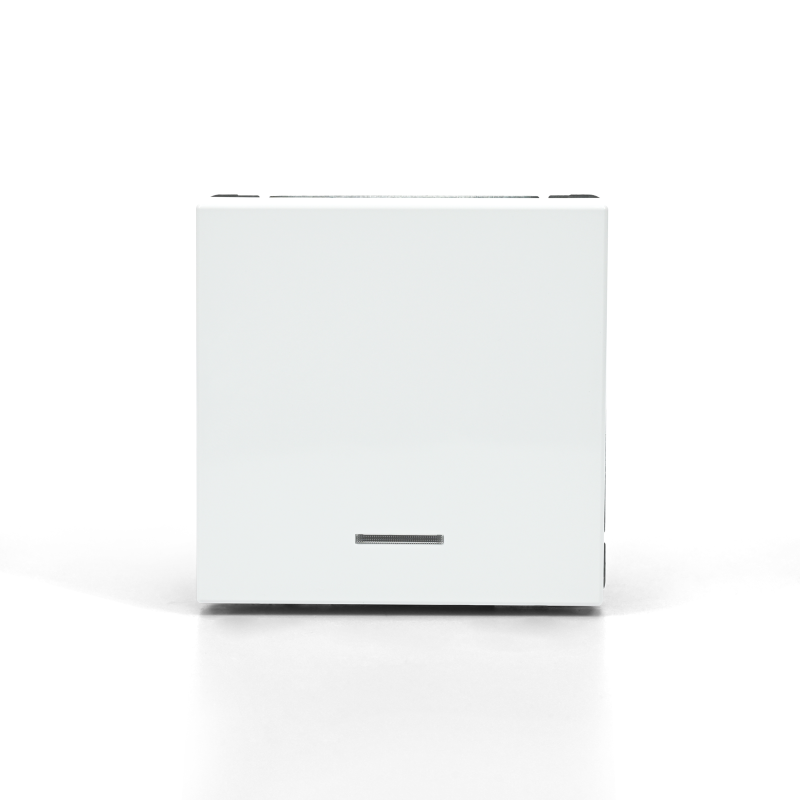  Выключатель кнопочный 1-кл. ArtGallery 10А с подсветкой механизм бел. SE GAL000116 фото в каталоге от BTSprom.by