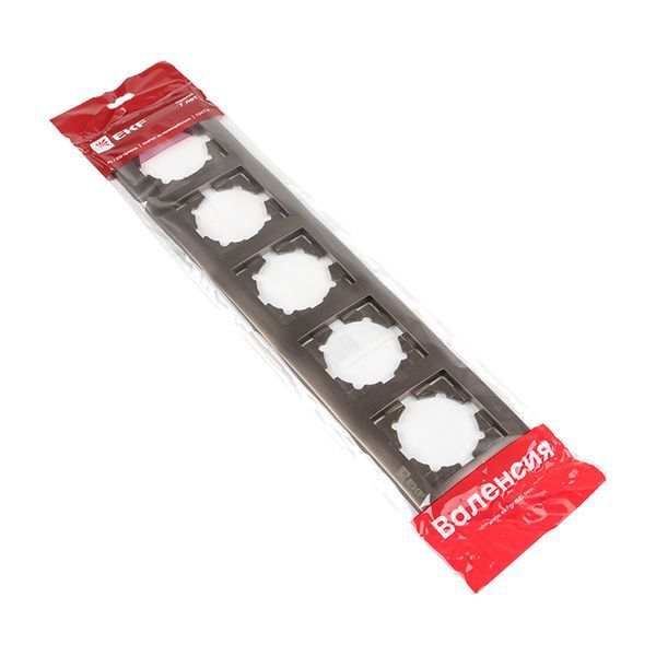  Рамка 5-м Валенсия графит EKF EWM-G-305-60 фото в каталоге от BTSprom.by