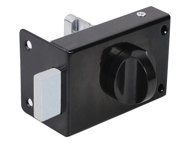 замок накладной зн1 (черный) (зенит) 00-00002936 от BTSprom.by
