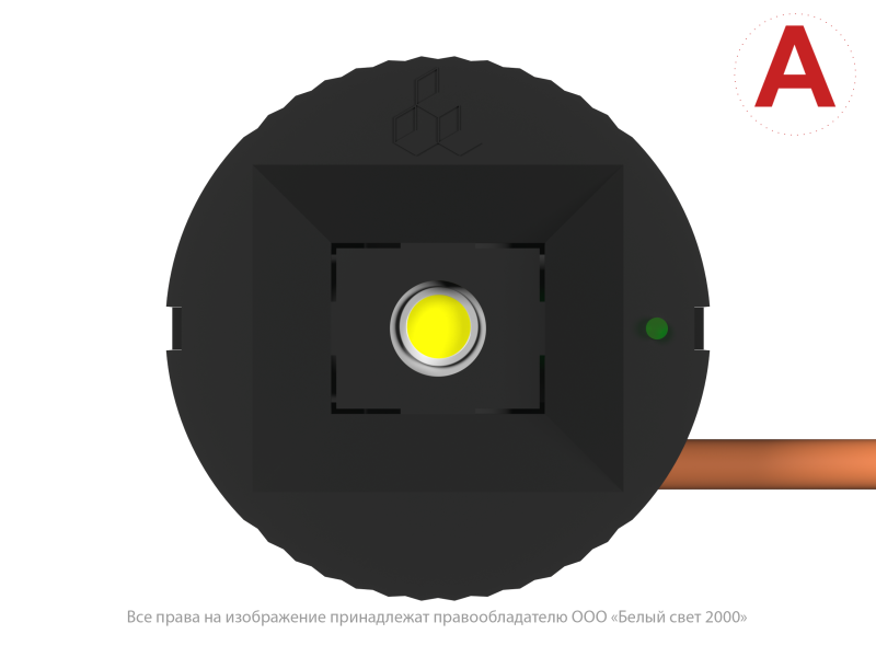  Светильник аварийный BS-OKO-81-L1-INEXI3-MSS3 Black Белый свет a15294 фото в каталоге от BTSprom.by