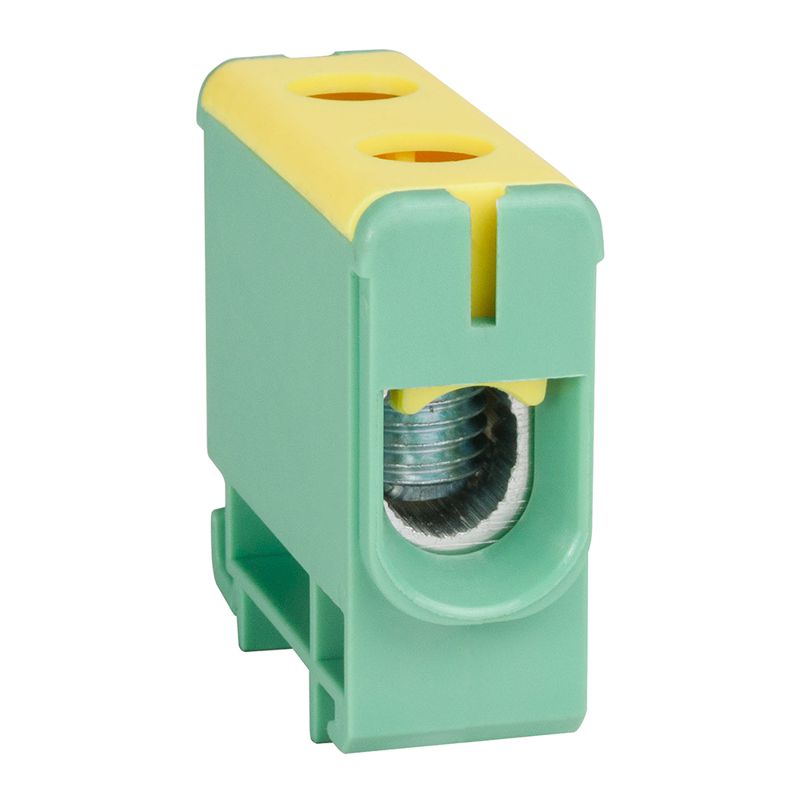  Клемма вводная силовая OptiClip КВС 6-50 желт./зел. КЭАЗ 351041 фото в каталоге от BTSprom.by