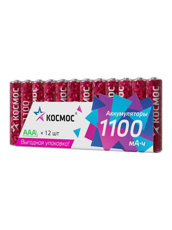 аккумулятор hr03 1100мач ni-mh 12 в спайке космос kocr03nimh1100mah12s от BTSprom.by