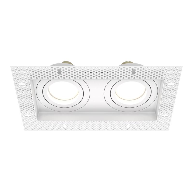 светильник atom 2х10вт gu10 встраив. maytoni dl003-02-w от BTSprom.by