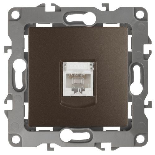 розетка компьютерная эра12 12-3107-13 rj45 бронз. эра б0019351 от BTSprom.by