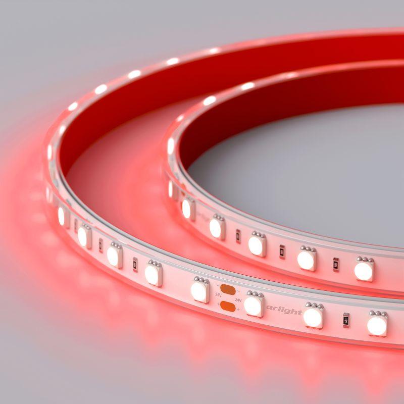 лента светодиодная rtw-pfs-b60-13mm 24v red 14.4вт/м ip68 5060 герметичная (уп.5м) arlight 036463 от BTSprom.by