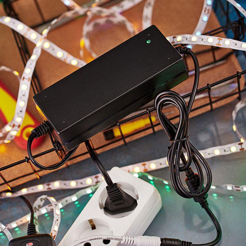  Источник питания 110-220В AC/12В DC 6А 72Вт с DC разъемом подключения 5.5х2.1 без влагозащ. IP23 Rexant 200-072-3 фото в каталоге от BTSprom.by