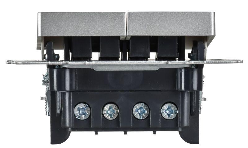  Выключатель перекрестный 2-кл. СП BRITE ВС10-2-3-БрА 10А механизм алюм. IEK BR-V23-0-10-K47 фото в каталоге от BTSprom.by