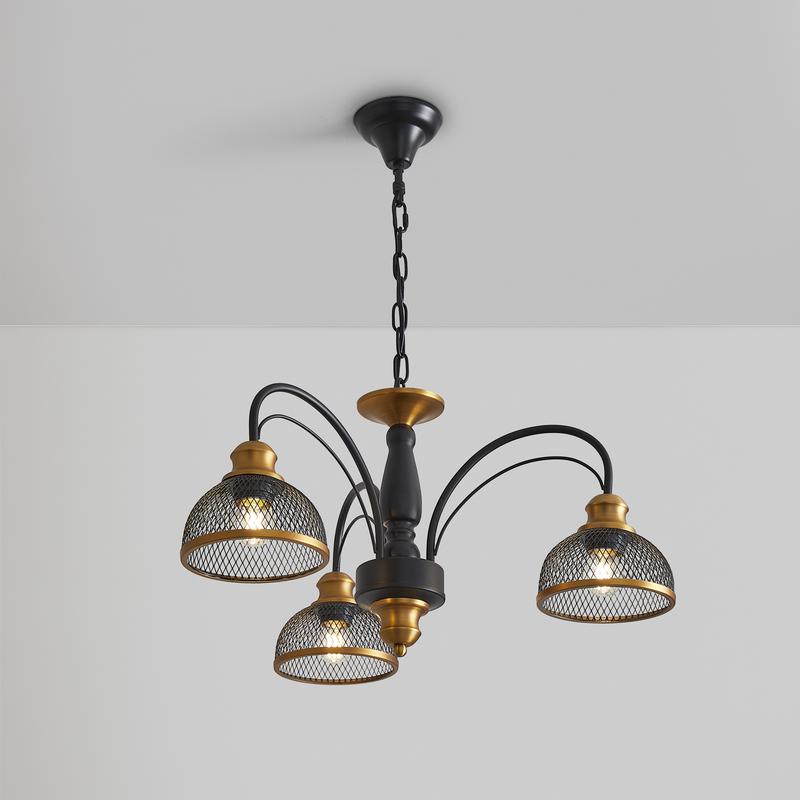  Светильник Caz 3х60Вт E27 IP20 подвесной Freya FR5527PL-03BBZ фото в каталоге от BTSprom.by