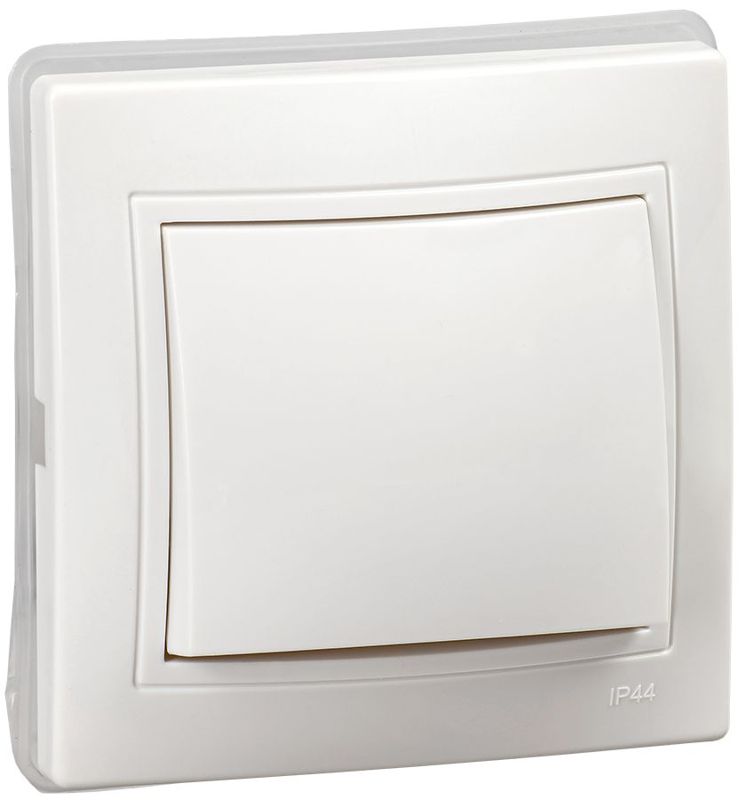 выключатель 1-кл. сп кварта вс10-1-0-кб-44 10а ip44 бел. generica kv-v10-10-44-k01 от BTSprom.by