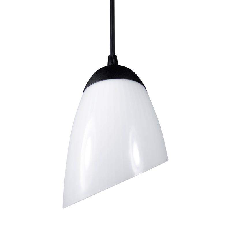  Светильник "Симпл" 211 (плафон 0475 ) НСБ 01-60-153 Е27 ГИ черн. муар Элетех 1005404601 фото в каталоге от BTSprom.by