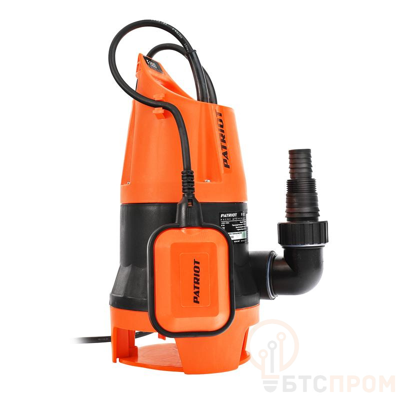 Насос дренажный F 800 для грязной воды 810Вт 13000л/ч PATRIOT 315302467 фото в каталоге от BTSprom.by  Насос дренажный F 800 для грязной воды 810Вт 13000л/ч PATRIOT 315302467 фото в каталоге от BTSprom.by
