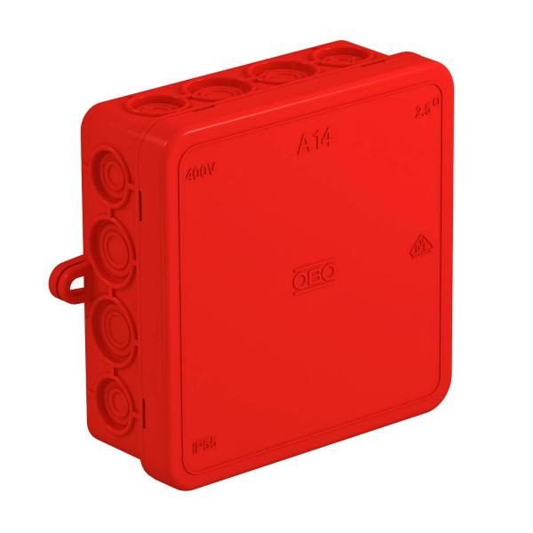 коробка распределительная 100х100х40мм a14 hf ro obo 2000386 от BTSprom.by