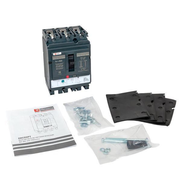  Выключатель автоматический 3п 160/80А 36кА ВА-99C Compact NS PROxima EKF mccb99C-160-80 фото в каталоге от BTSprom.by