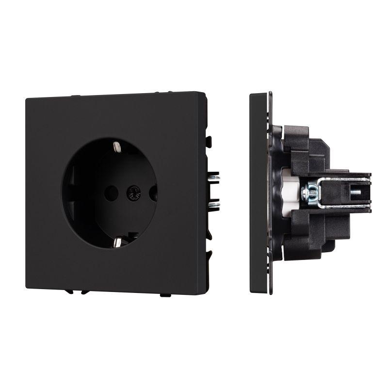 розетка sct-nobe-meu1-sfpl-bk 16а 230в механизм arlight 054277 от BTSprom.by