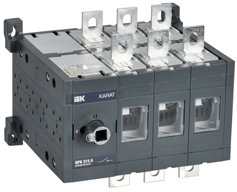выключатель-разъединитель врк 3п 315а реверс. без рукоятки karat iek ka-vr20-3-0315 от BTSprom.by