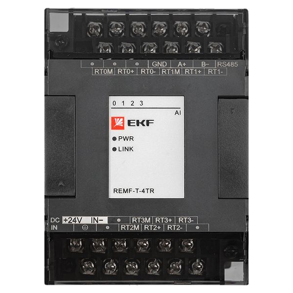 Модуль ввода термосопротивлений REMF 4 PRO-Logic (без поверки) EKF REMF-T-4TR фото в каталоге от BTSprom.by