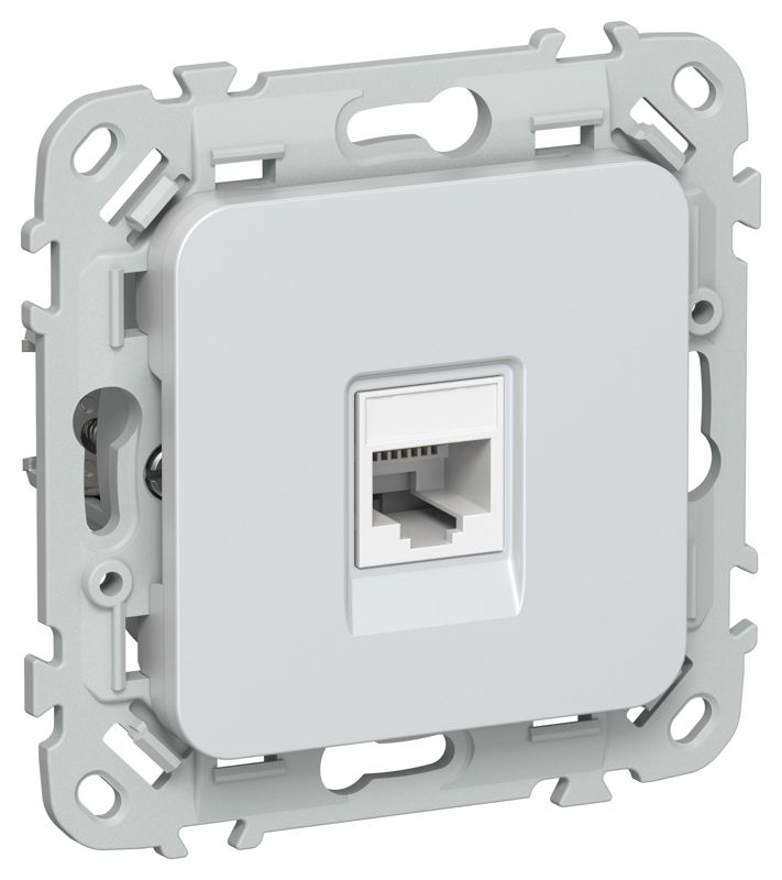 розетка компьютерная сп flite рк6-1-0-флж rj45 кат.6 utp механизм жемчуж. iek fi-k12-2-k36 от BTSprom.by