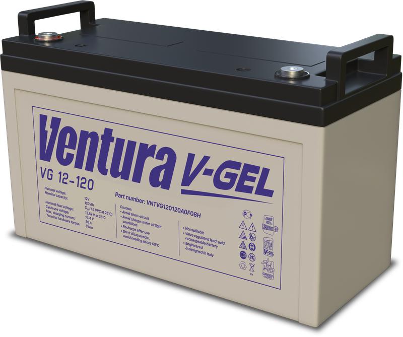 аккумулятор 12в 120а.ч vg 12-120 ventura от BTSprom.by