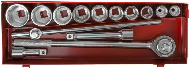  Набор вороток (трещотка) 3/4дюйм+головки 22-50мм 14шт FIT 62470 фото в каталоге от BTSprom.by