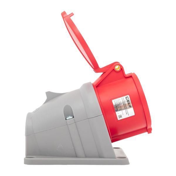  Розетка стационарная наружная 124 3Р+РЕ 32А 380В IP44 PROxima EKF ps-124-32-380-PRO фото в каталоге от BTSprom.by